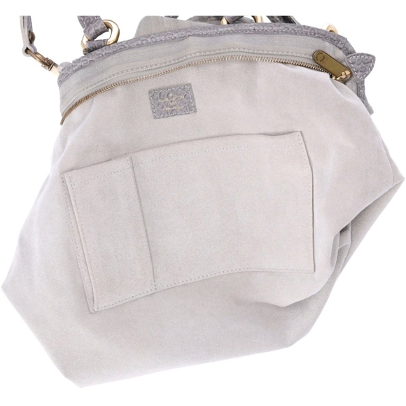 Louis Vuitton Neo Cabby MM Grey Vintage Denim Shoulder Bag - Picture 5 of 10